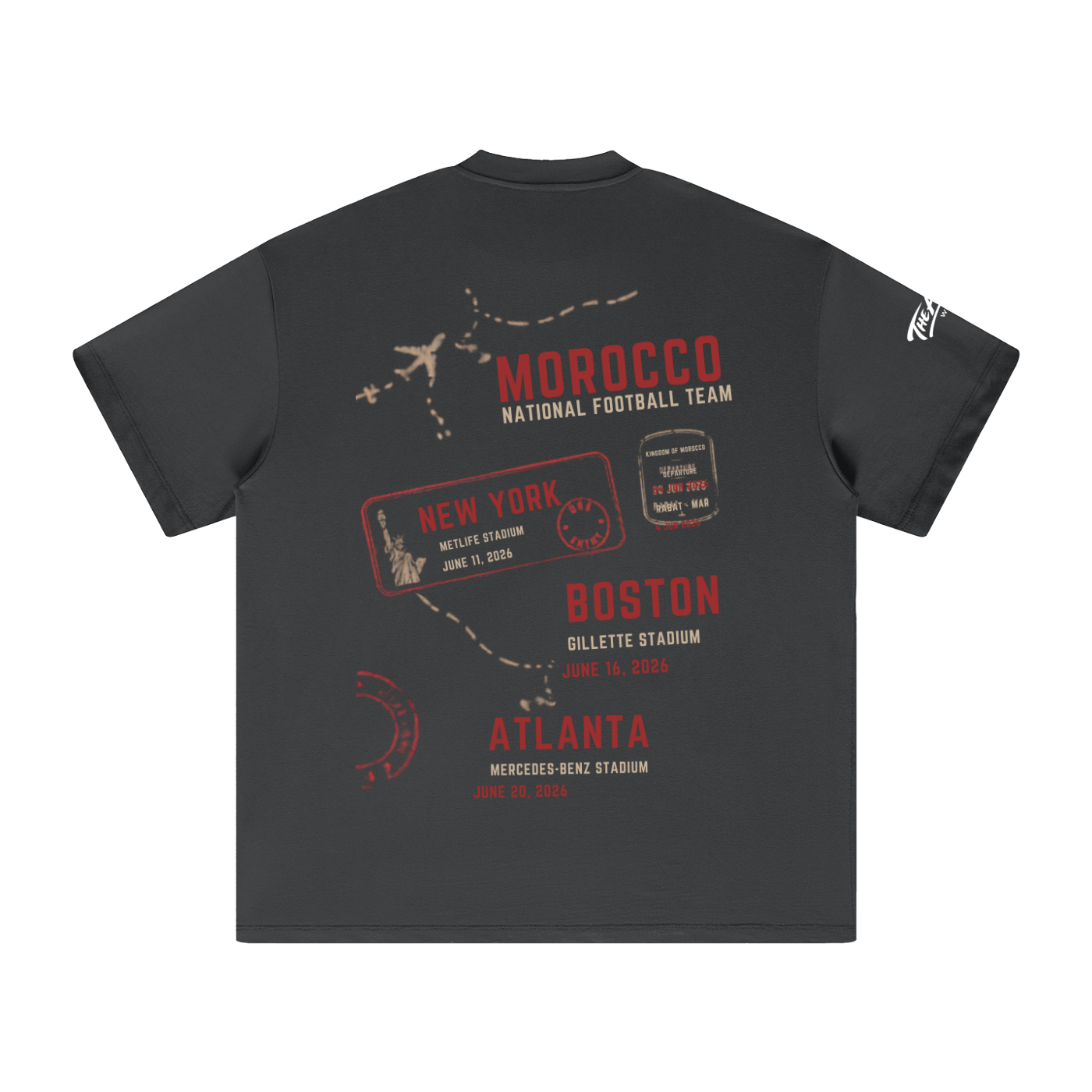 305 gsm t-shirt,for him,gift for him,premium cotton t-shirt,fifa world cup 2026,fifa world cup 2026 Fan,Moroccan,Morocco,Free Shipping,Moroccan football