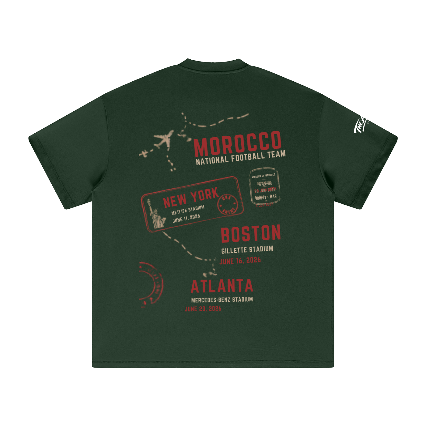305 gsm t-shirt,for him,gift for him,premium cotton t-shirt,fifa world cup 2026,fifa world cup 2026 Fan,Moroccan,Morocco,Free Shipping,Moroccan football