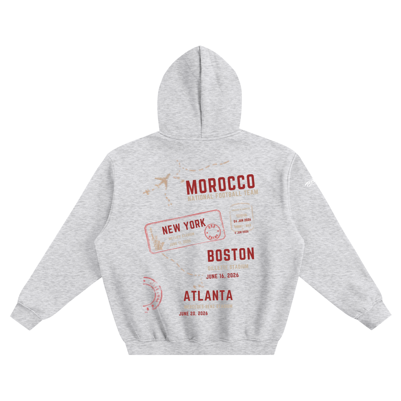 morocco,world cup 2026,fifa world cup,atlas lions,moroccan diaspora,heavyweight hoodie,350gsm,boxy hoodie,drop shoulder,fleeced hoodie